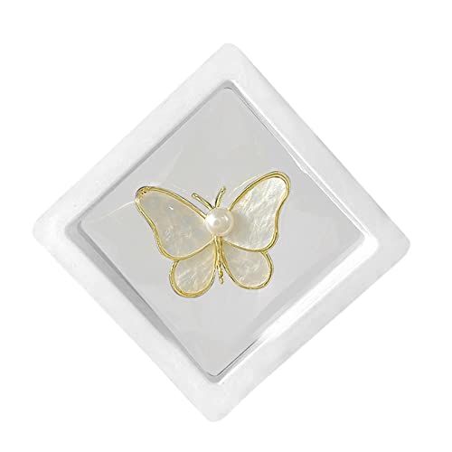 Animal Brooch for Women Anti-Walking and Accessories Brooch Brooch Clothing Gift Girl Clasp Cardigan Clip (B, One Size)