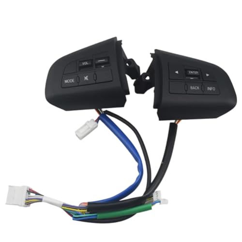 Control crucero compatible con Mazda 3 y 5; repara los botones del volante rotos o desgastados