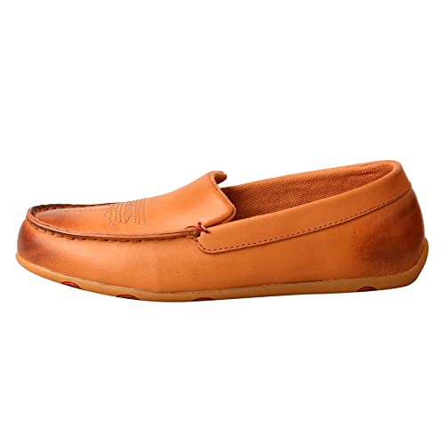 Image of Twisted X Women's Slip-On Loafer, Moc Toe, Tan, 8 M