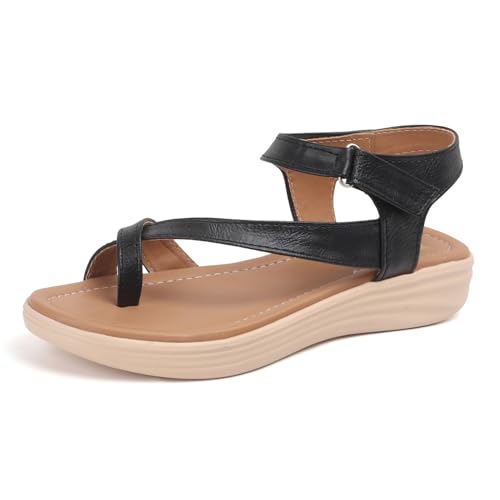 Image of Vendoz Women Stylish Slippers Wedges I Flat Slip on Sandals I Stylish and Casual for Everyday use I Comfortable & Lightweight for Girls & Ladies
