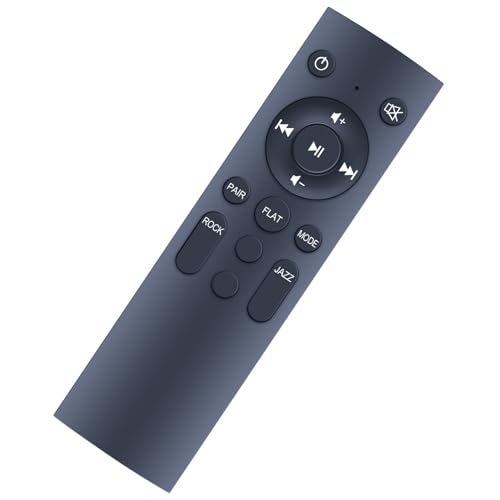 Snrigw Replacement Remote Control Compatible with MAJORITY BOWFELL BOW-BAR-BLK Compact Bluetooth Soundbar