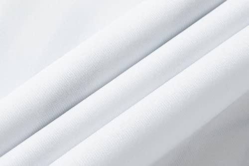 Jeansian Men's Sport Quick Dry Short Sleeves Polo T-Shirt Lsl243 White M #TOP3