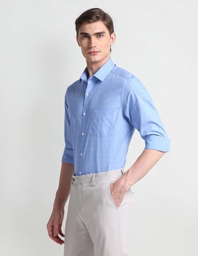 Image of Arrow Men's 100% Cotton Slim Fit Shirt