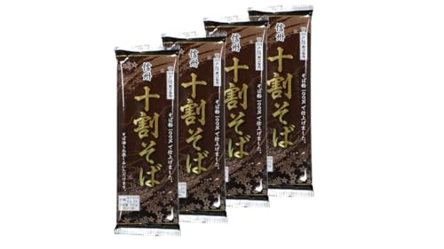 おびなた 十割そば 200g×4袋