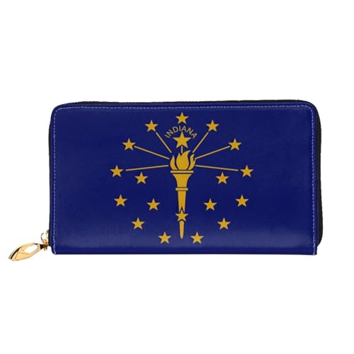 Portefeuille long femme cuir imprimé Indiana le cadeau idéal pour elle