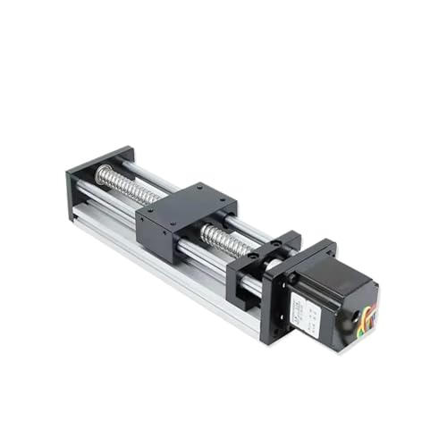 Module à vis à billes motorisé haute précision 200mm pour un positionnement au dixième