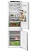 Bosch KIV86VFE1 Serie 4 Einbau-Kühl-Gefrier-Kombina... 177,2 x 54,1cm Nische, 183 L Kühlen + 84 L Gefrieren, Flachscharnier, Made in Germany, VitaFresh XXL längere Frische, LowFrost seltener abtauen