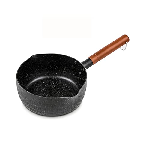 TREGOO sartén Maifan Piedra antiadherente Pan de aluminio Pan de aleación para el hogar Freidora profunda Sombra Friando Pan Hirviendo Pan de ebullición 18 o 20 cm