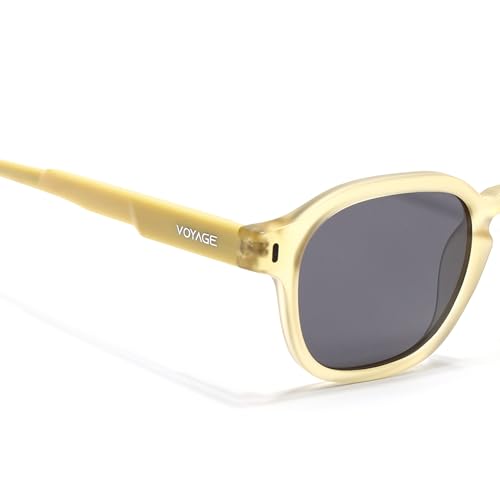 Image of Voyage Square UV Protected & Polarized Sunglasses for Men & Women
