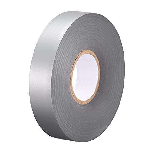 Image of uxcell Insulating Tape 25mm Width 26M Long 0.26mm Thick PVC Electrical Tape Grey