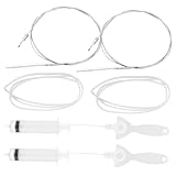 Hohopeti 2juego Herramientas Profesionales Para Limpiar El Drenaje Del Refrigerador Kit Reutilizable De Desbloqueo De Tuberías De Agua Para Eliminar Olores y Bloqueos Refrigeradores