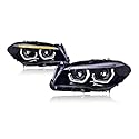 BaoHYeS LED-Scheinwerfer für BMW 5er F10 F18 2010 2011 2012 2013 2014 2015 2016 LED-Scheinwerfer Autolichter Voll-LED-Projektor Frontlichter Blinker Plug-Play-Scheinwerferbaugruppe (14-16