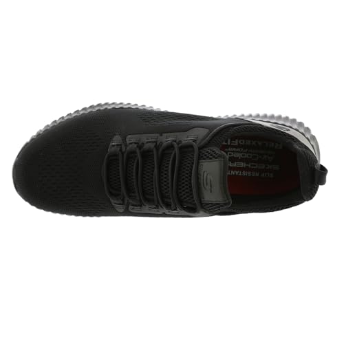 Skechers Cessnock baskets homme running légères chaussures marche noir
