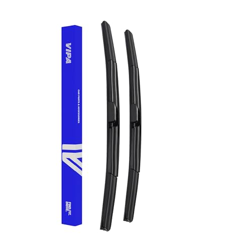 Vipa Car Parts Premium Wiper Blade Kit | Fits: NISSAN QASHQAI SUV (Nov 2013 to Jun 2021) | All-Weather Performance | Durable, Streak-Free Windshield Wipers | Easy Installation