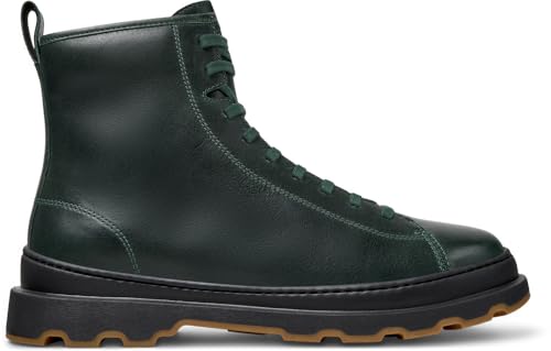 Camper Brutus+ K300533, Lace Up Bootie Uomo, Verde Scuro 005, 45 Eu - 6