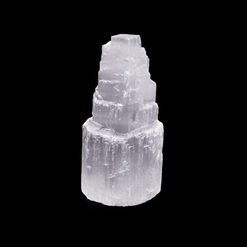 セレナイト タワー 原石 モロッコ産 置き物 浄化 風水 インテリア 天然石 パワーストーン 1個売り 透石膏 selenite