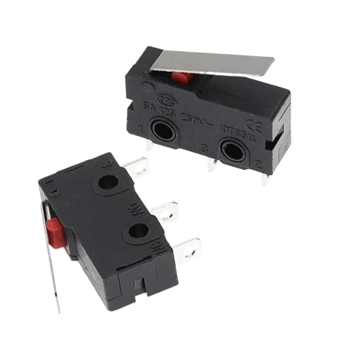 Micro interrupteur KW11-3Z à levier droit 5A bouton poussoir 3PIN réactif