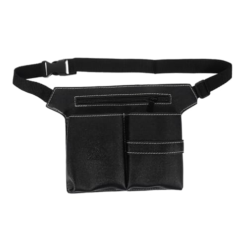 Baluue Hair Stylist Scissor Tools Pouch Barbering Pouch Hair Dresser Waist Pouch Organized Salon Scissors Kit Bag