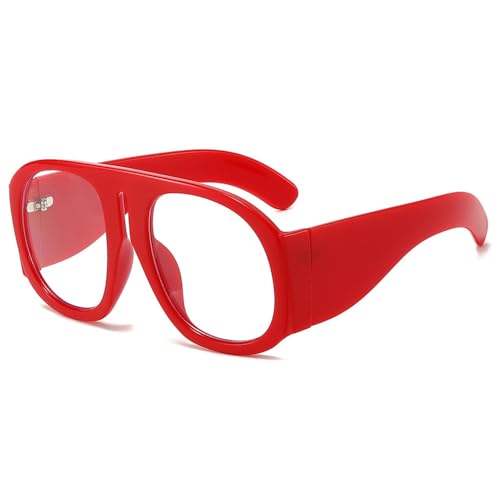 Monture de lunettes surdimensionnée monobloc ultra légère anti-déformation