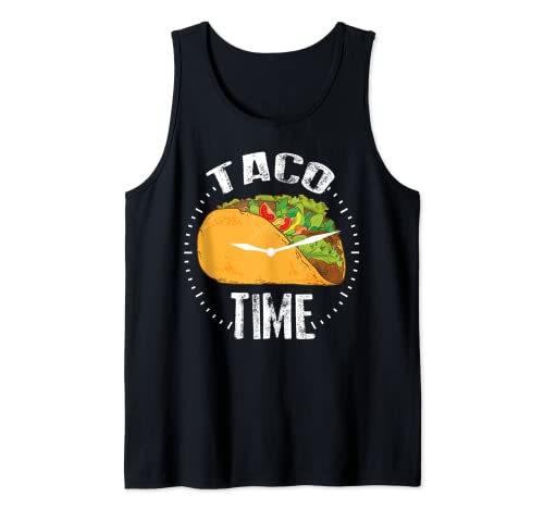 Taco Time | Cool Cinco De Mayo Mex Foods divertido regalo Camiseta sin Mangas