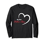 Photo Gallery divertente new mom citazione, my first mothers day, cool new moms maglia a manica Photo Gallery divertente new mom citazione, my first mothers day, cool new moms maglia a manica