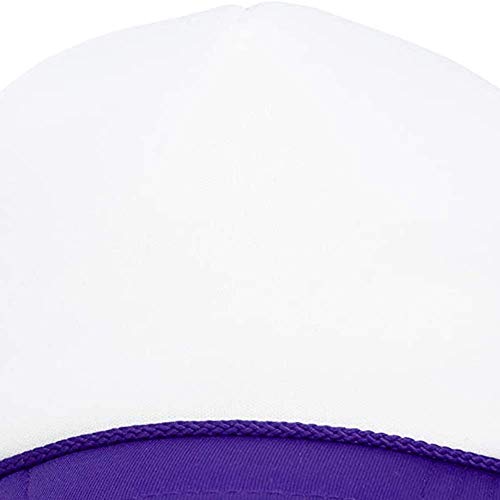 Image of MR.R Sublimation Blanks Polyester Mesh Cap Mesh Hat Two Tone Trucker Summer Mesh Cap with Adjustable Snapback,2pcs per Pack