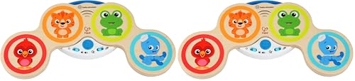image for Baby Einstein Magic Touch Wooden Drum Musical Toy, Ages 6 Months Plus 
