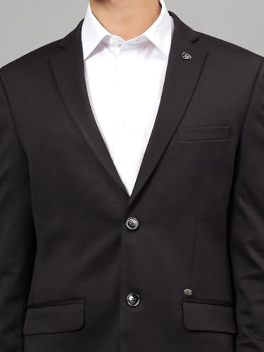 Image of Cantabil Solid Full Sleeves Notch Lapel Casual Blazer for Men | Casual Blazer for Men | Men Blazer for Casual | Blazer for Men Casual (P MBZC00061)