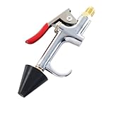 5e blowgun poison [LONG-LASTING STAINLESS STEEL BODY] Costruito in acciaio inox con una finitura cromata e raccordi in ottone, questo ugello a forma di pistola blowgun assicura una maggiore durata e previene la ruggine oltre il tempo.