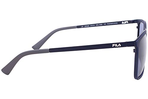 Fila SF8495 1AQZ Men's Sunglasses Blue/Blue Polarized Square 57mm3
