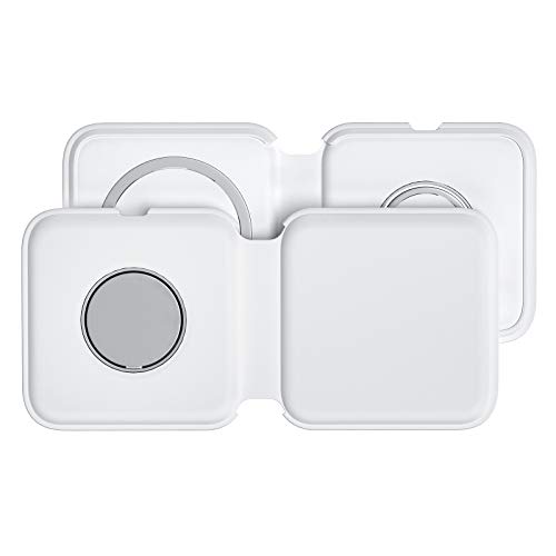 Coque silicone pour chargeur MagSafe Duo étui de protection souple pour recharge 2en1