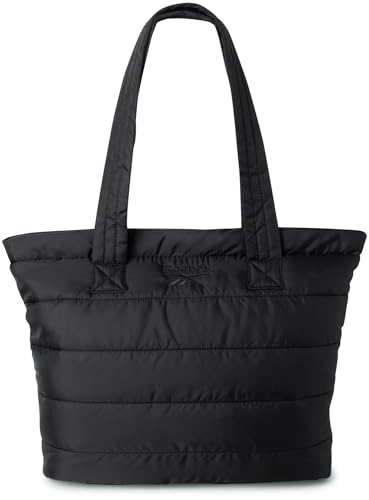 Image of Reebok Womens Tote Bag - Large Lightweight Puffer Travel Tote with Zipper - Carry On Shoulder Bag Work Bags for Women