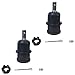 Detroit Axle - Both (2) Brand New Driver & Passenger Side Front Lower Ball Joint 10-Year Warranty