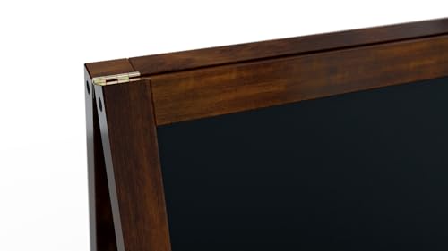 ALLboards Kundenstopper – lackierter Holzrahmen 78×44 cm, Kreidetafel, Restaurant-Tafel