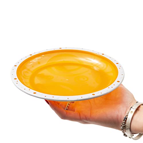 Clingo Pratos Colors - Kit 3 Unidades Amarelo//Laranja