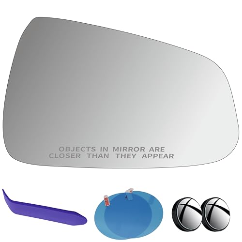 EAP Passenger Side Mirror Glass Compatible with Tesla Model S 2012-2020, Heated 104252400A 104252800A 104253100A 104253200A