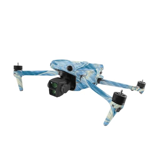 Image of MightySkins Carbon Fiber Skin Compatible with DJI Air 3 - Whimsical | Protective, Durable Textured Carbon Fiber Finish | Easy to Apply, Remove, and Change Style