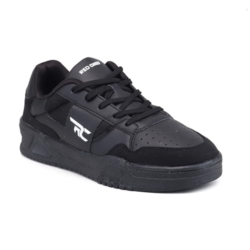 Image of Red Chief Men's Sneaker | Low Ankle Lace-Up Mesh & PU Shoe (C6019)