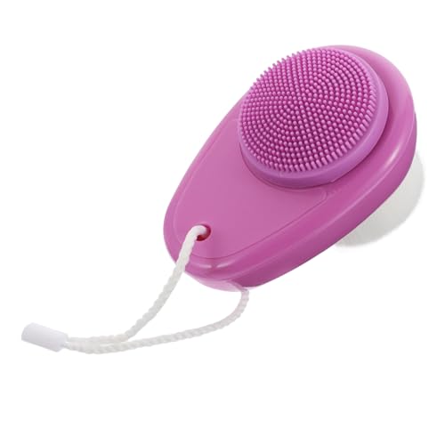 Beatifufu Portable Face Wash Brush for Women Manual Silicone Facial Deep Clean and Exfoliate