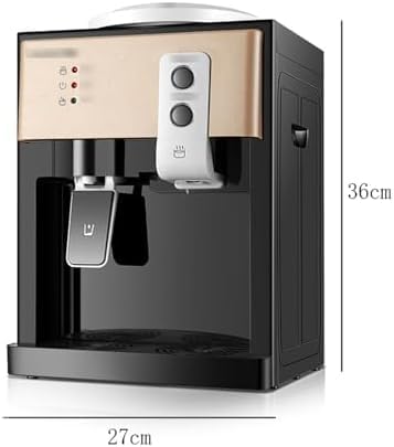 Electric Water Dispenser, Hot & Cold Water Cooler for Home and Office, Compact Design, Easy Placement, Metallic Finish (Pink)
