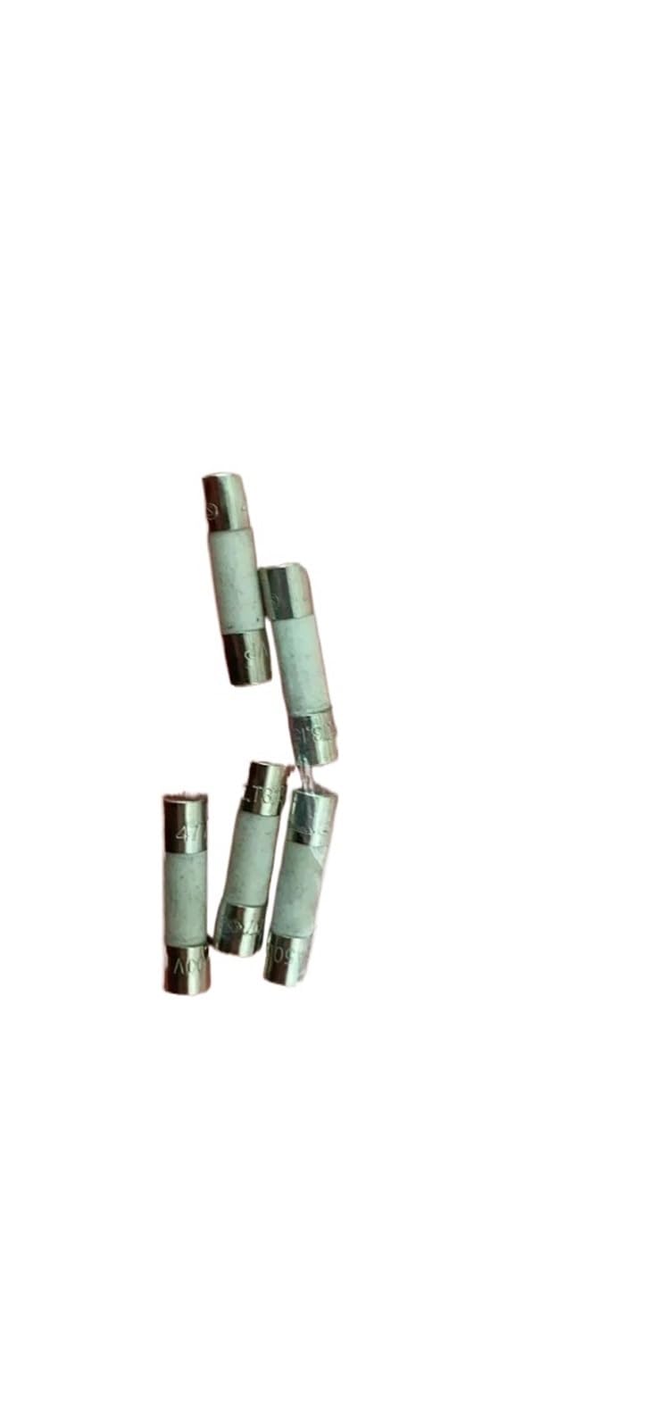 Tube fusible céramique 5x20 T3.15A 500V fusion lente temporisé pour porte-fusible électronique