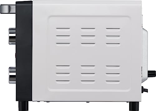 Steba Mini-Backofen mit 9 Liter Volumen, Pizzatiefe bis Ø 22 cm, Doppel-Glastür, Ober- und Unterhitze, 2 Einschubebenen, KB A9