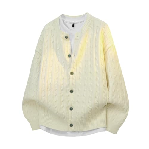 Cárdigan de punto para hombre estilo casual ideal para otoño invierno