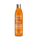 KATIVA Shampoo Post Lisciatura – Mantenimento e Prolungamento dell’Effetto Liscio, con Keraliss Complex, Detersione Delicata Senza Solfati, Vegano, 355 ml