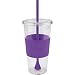 Copco Sierra Cold Tumbler with Straw, 24-Ounce, Purple