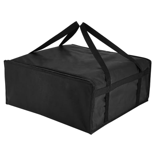 HEALLILY Sulated Pizza Carrier Bag Large Cooler Bag for Takeout Sandwiches Salads Thermal Tote Insulated Food Storage Bag