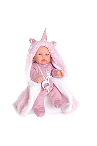 Muñecas Antonio Juan - Petit palabritas con Capita de Unicornio