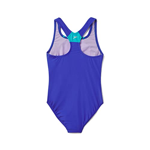 Image of Speedo Girls Printed Sport Splice