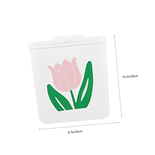 Caneca de basura colgante rectangular para cocina y baño miniatura 2