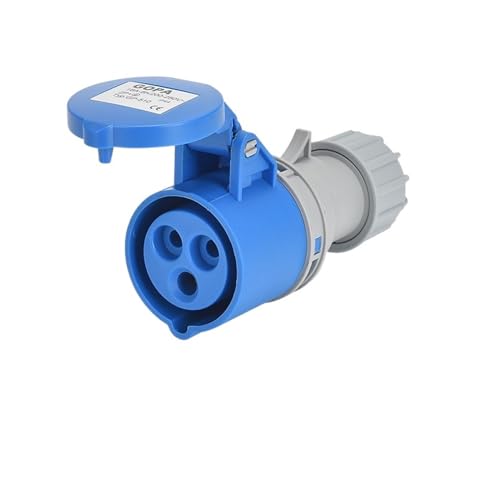 Enchufe industrial IP44 32A 3 pines con toma corriente impermeable de 220V 2